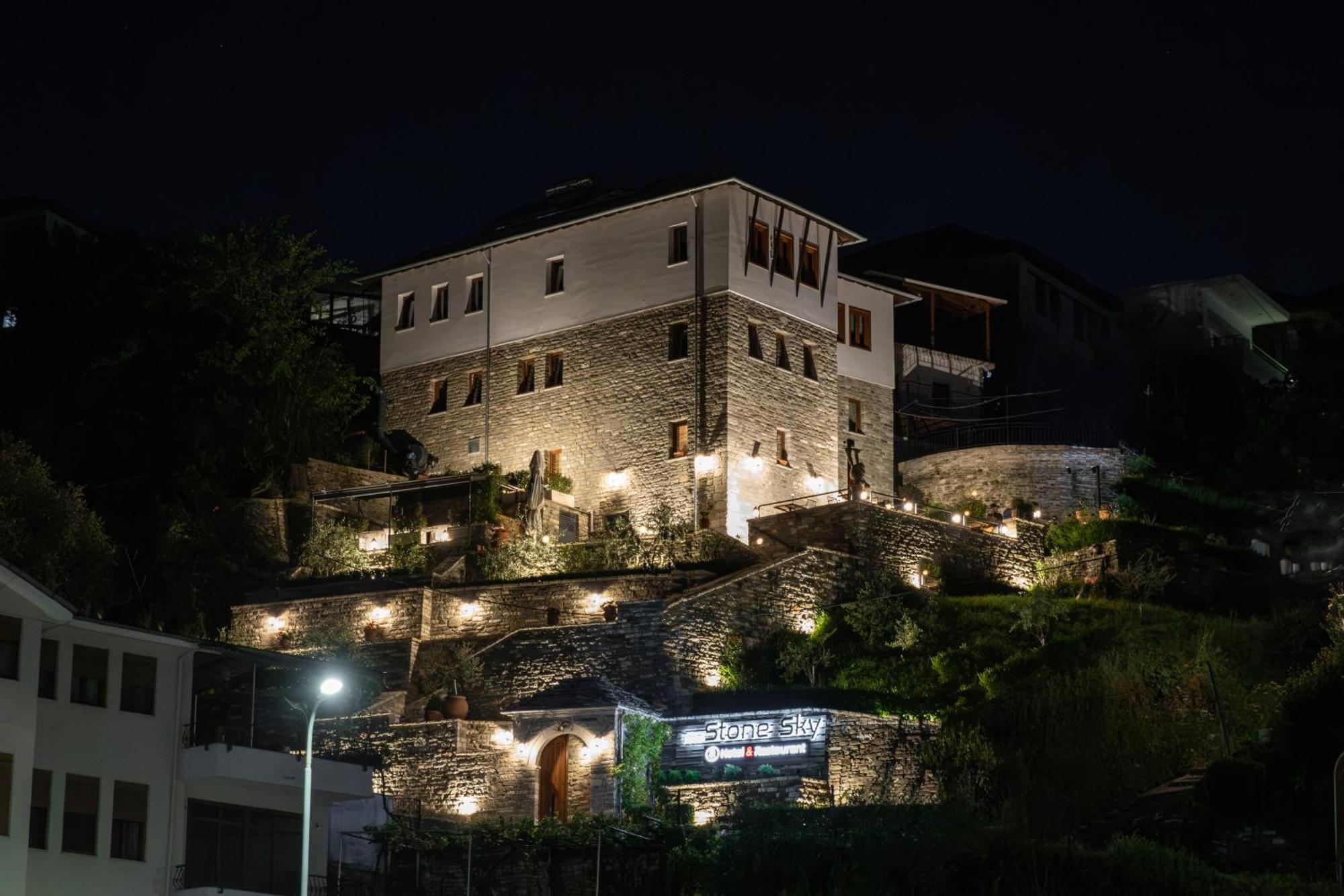 The Stone Sky Hotel Gjirokastër Eksteriør bilde